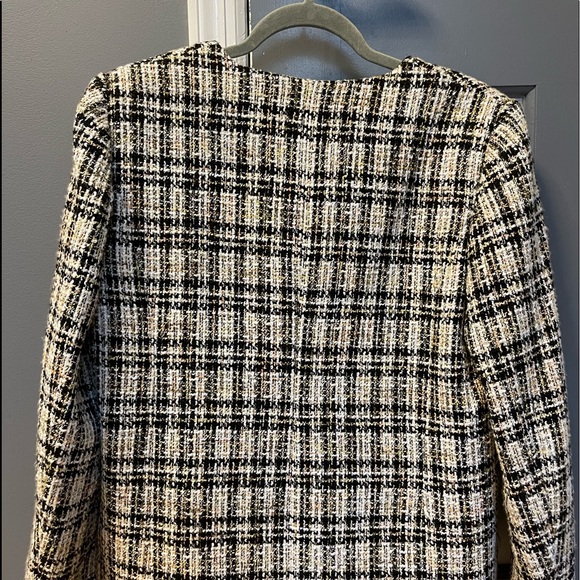 ARITZIA BABATON TWEED BLAZER SIZE 10 - Picture 4 of 4